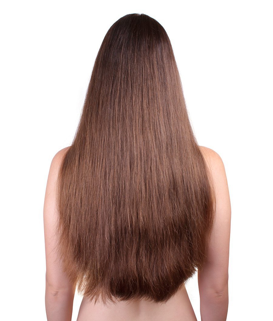 Brown Silky Hair